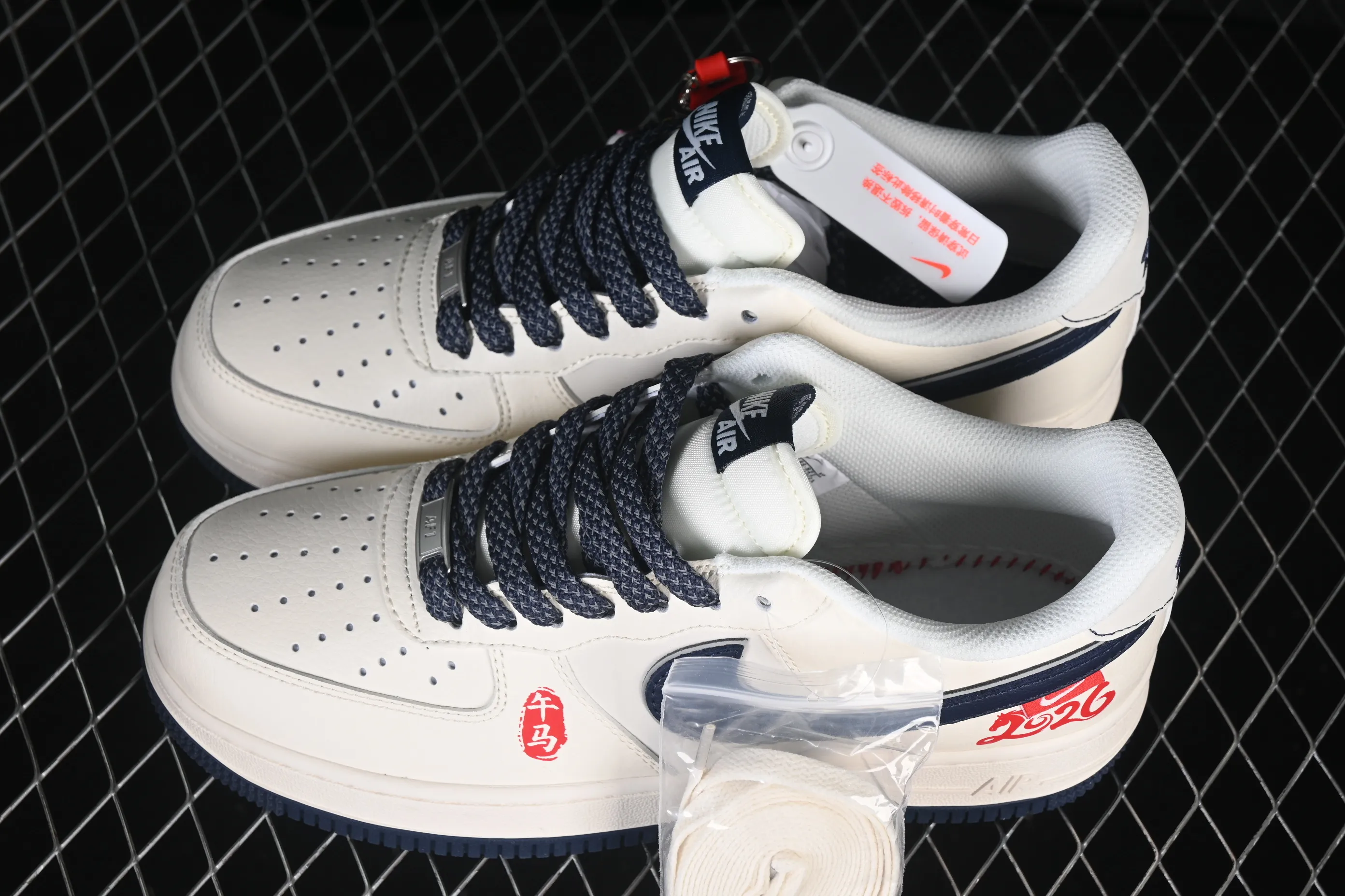 All categories Nk Air Force 1 Air Force series Nk Air Force 1 Low Air Force low-top Nike Air Force 1'07 Low Year of the Horse limited edition off-white Air Force 1 low-top casual sneakers MZ9588-821